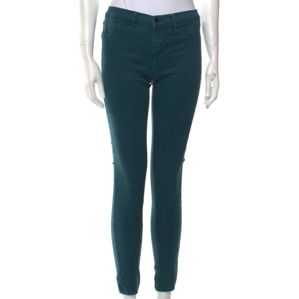 J BRAND Mid-Rise Skinny Leg Jeans